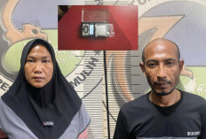 Bawa 10 Gram Sabu, Pasutri Asal Pali  Disergap Tim Satresnarkoba Polres Prabumulih