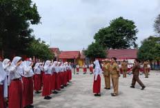 SDN 46 Prabumulih Mulai Siapkan Siswa Untuk Lomba Gerak Jalan