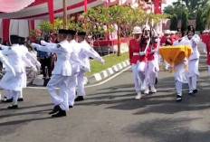 Ini Petugas Pengibaran Bendera HUT RI ke-80 di Prabumulih