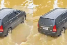 Genangan Air Capai 30 Cm, Pengendara Diminta Hati-hati di Jalan Lintas Mura–PALI