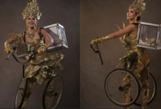 Ayu Sulistiani Curi Perhatian di Puteri Indonesia 2026, Angkat “Pempek Sepeda” Ikon Budaya Sumsel