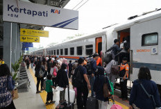 Lonjakan Penumpang Kereta Saat Lebaran, Okupansi KAI Divre III Palembang Capai 127 Persen
