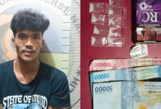 Nyambi Kurir Sabu, Buruh di Prabumulih  Terjaring Operasi Sikat II Musi 2025