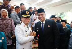 Wawako Prabumulih Hadiri Pelantikan Bupati Empat Lawang 2025–2030, Momentum Sinergi untuk Sumsel Maju