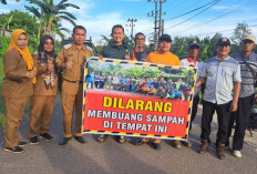 Kelurahan Patih Galung Gotong Royong Bersihkan TPS  Liar, Warga Dihimbau Langganan Motor Sampah 