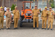 Pemkot Prabumulih Terima Alsintan, Wako Berharap jadi Penyemangat Petani