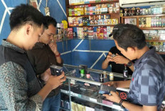 Antisipasi Peredaran Narkoba Cair di Kayuagung, BNN OKI Sidak Sejumlah Vape Store