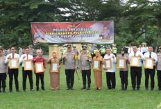 Polres Prabumulih Berikan Penghargaan kepada Personel dan Mitra