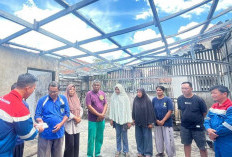 Tanggap Bencana, PEP Adera Field Turunkan Armada dan Beri Bantuan Korban Kebakaran
