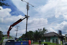 Ternyata, Ini Penyebab Utama Lampu Jalan di Kayuagung Mati