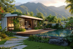 Konsep Taman Villa Modern di Desa: Hijau, Rapi, dan Menenangkan