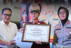 Regu PKS Polres Juara 1; Lomba PBB Tingkat SMA se Sumsel 