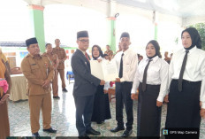 9 Pengganti Antar Waktu BPD Dilantik, Camat RKT Prabumulih Pesankan Kerja Amanah dan Bersinergi