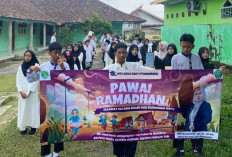 Pawai Ramadhan, MTs Amal Bakti Prabumulih Gaungkan Semangat Puasa, Berbagi, dan Perbaiki Diri