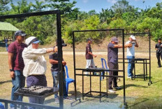 Latihan Menembak Forkopimda Prabumulih Perkuat Koordinasi Antarinstansi