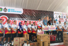 924 Pelari Gebrak Bhayangkara Fun Run: Sinergi Humanis, Satukan Polri - Masyarakat Prabumulih