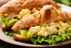 Resep Sandwich Croissant dengan Salad Telur