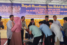 Jaga Kondusifitas OKU Timur, Badan Kesbangpol Gelar Rakor dan Halal Bihalal dengan Lintas Forum