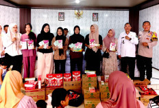 Upaya Tekan Stunting Sejak Dini, Pemdes Rambang Senuling Salurkan Bantuan Gizi untuk Balita - Ibu Hamil