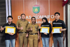 Keren, Mahasiswa Fasilkom Universitas Prabumulih Serahkan Prototipe Website ke Diskominfo