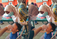 Capaian PIN Polio Putaran Pertama di Prabumulih 100 Persen 