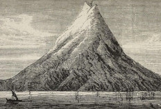 Letusan Krakatau 1883: Langit Dunia Memerah, Matahari Hijau, dan Bulan Membiru