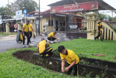 Polres Prabumulih Gelar Kurvey Massal di Delapan Titik, Dukung Gerakan Nasional Lingkungan Bersih