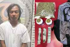 Amankan 235,9 Gram Ganja dari Kurir, Satresnarkoba Polres Prabumulih Buru DPO Asal Muara Enim 