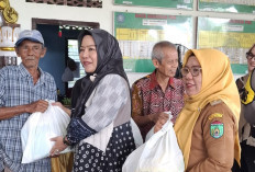 Ketua TP-PKK Kota Prabumulih Salurkan Paket Sembako Ramadhan, Sentuh Warga Kurang Mampu