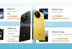 POCO F7, POCO F6, F7 Pro & POCO F7 Ultra Spek Sultan Desain Premium! Harga Bersahabat Mulai Rp4 Jutaan