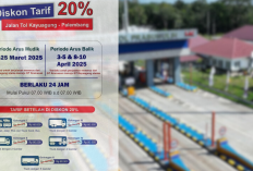 Jangan Lewatkan! Diskon 20 Persen Tol Kayuagung-Palembang, Ini Tanggal dan Syaratnya
