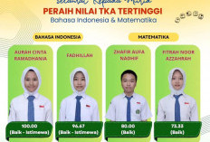 Empat Siswa MTsN 1 Prabumulih Raih Nilai TKA Tertinggi Bahkan Ada yang Meraih 100