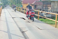 Bertahun-tahun Dibiarkan, Jalan di Ogan Ilir Membahayakan Pengguna