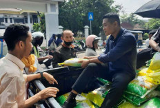 Jelang Nataru, Bulog OKU Gelar Operasi Pasar Murah