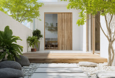 7 Inspirasi Rumah Japandi dengan Teras Mini dan Ketapang Kencana, Estetik dan Menyejukkan