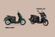 Miliki Fitur Smart Key, Yamaha LEXi LX 155 dan Honda Scoopy Enak dibawa Kemana Saja