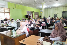 Ini Pesan Kepala MTsn 1 Prabumulih Hari Pertama Masuk Sekolah