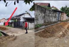 Menganggu Pengendara, Warga Minta Tanah Sisa Proyek di  Kelurahan Majasari Dibersihkan 