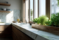 Dapur Modern Makin Cantik dengan Kebun Sayur Mini, Hemat Tempat dan Estetik