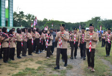 Ratusan Peserta Ikuti Jambore Pramuka Ranting Lempuing OKI Tingkat Penggalang