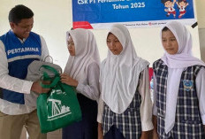PEP Prabumulih Bagikan 45 Paket Sekolah Gratis, Ini Lokasi dan Daftarnya