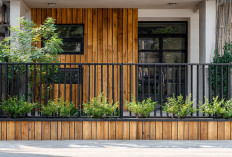5 Inspirasi Pagar Besi Kombinasi Bambu, Bikin Tampilan Rumah Lebih Estetik dan Natural