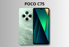 HP Gaming Murah POCO C75 Mulai Rp 1,3 Juta, RAM 8 GB & Layar 120Hz!