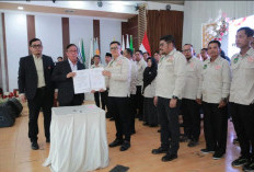 KONI Prabumulih 2024-2028 Resmi Dilantik, Siap Rebut Lima Besar Porprov Sumsel