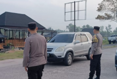 Polisi Perketat Patroli Subuh di Indralaya, Pastikan Ramadan Aman & Kondusif