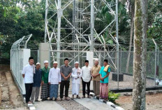 Tower Telkomsel On Air di Dua Desa Babat Supat, Warga Ucapkan Terima Kasih ke Pj Bupati Apriyadi Mahmud