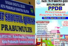 TK IT Shoutul Qur'an Prabumulih Buka PPDB Tahun 2026/2027, Tawarkan Pendidikan Islami dan Program Unggulan