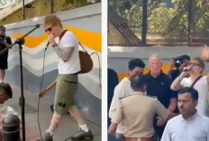 Viral! Ed Sheeran Ngamen di India Malah Diusir Polisi