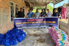 PT CIP dan PT SAA Berikan Bantuan Korban Banjir di Empat Desa Ring 1 PT TEL
