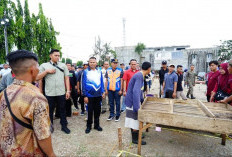 Pantau Langsung Lokasi Baru, H Arlan: Pasar Subuh Harus Tertib!